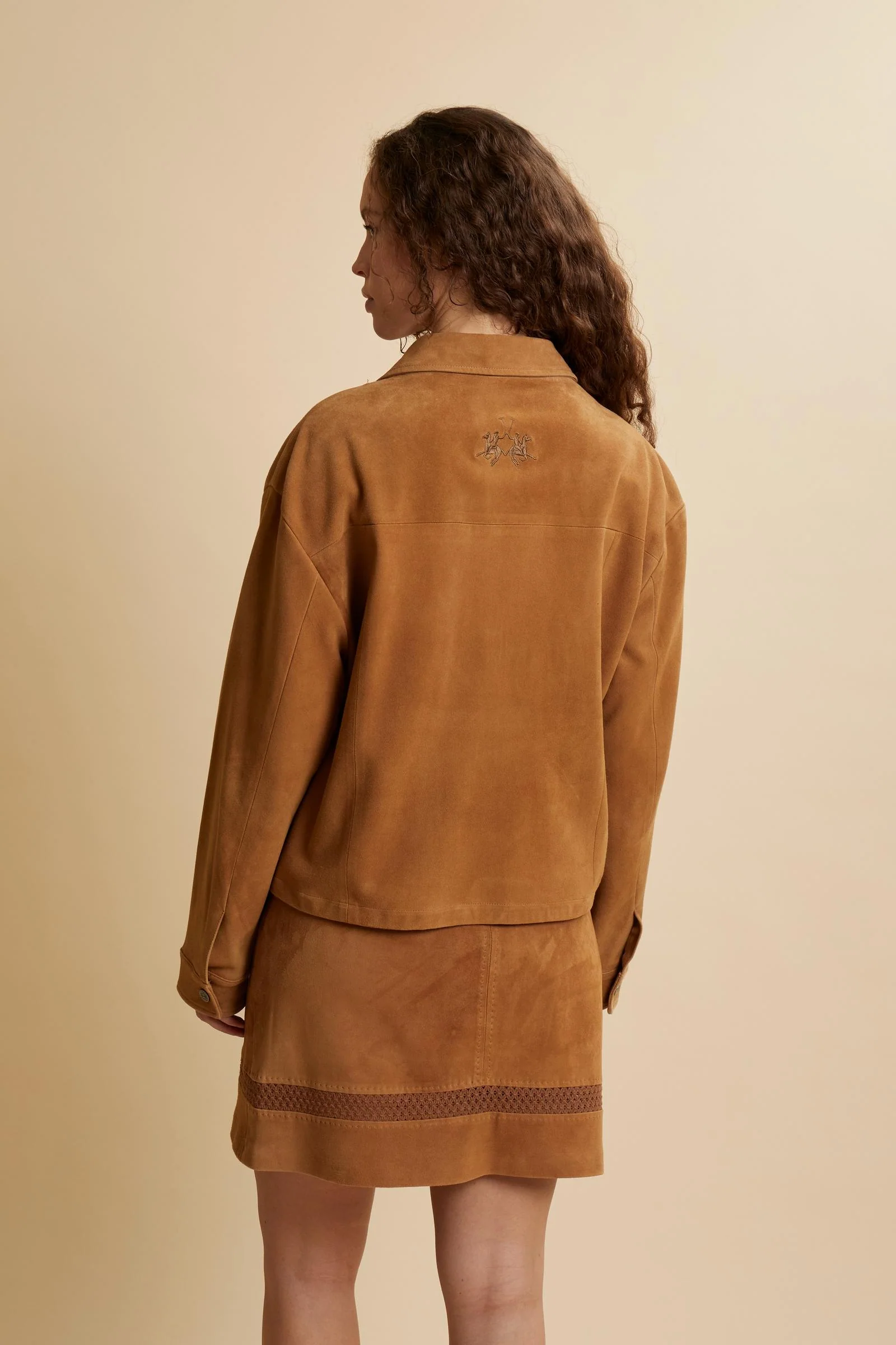 Damen Icon Jacke aus Wildleder - Carmita - Image 4