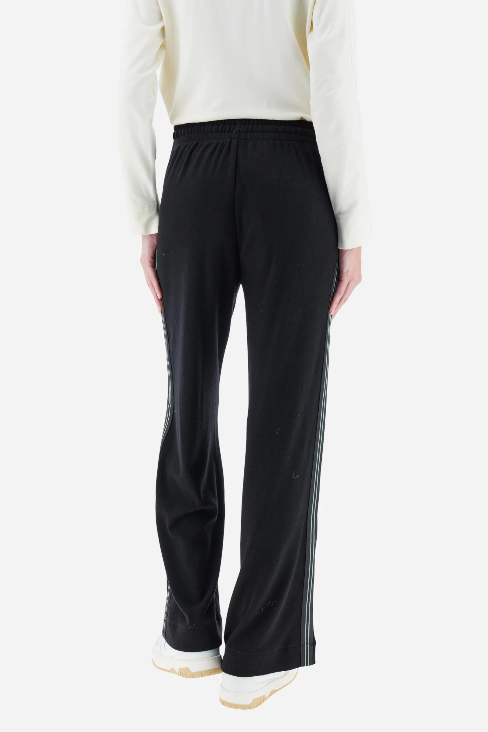 Damen-Jogger Fleece-Interlock mit gestreiften Bändern - Bhima - Image 4