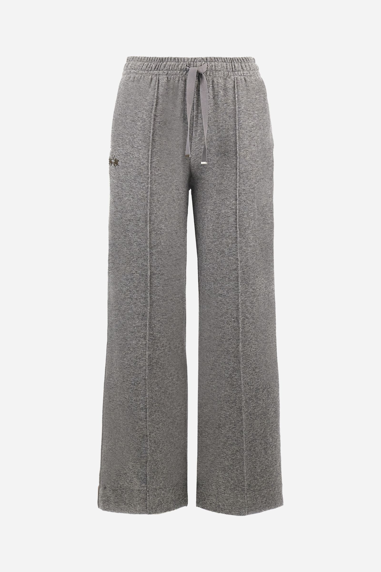Damen-Jogger Fleece-Interlock mit gestreiften Bändern - Bhima - Image 5