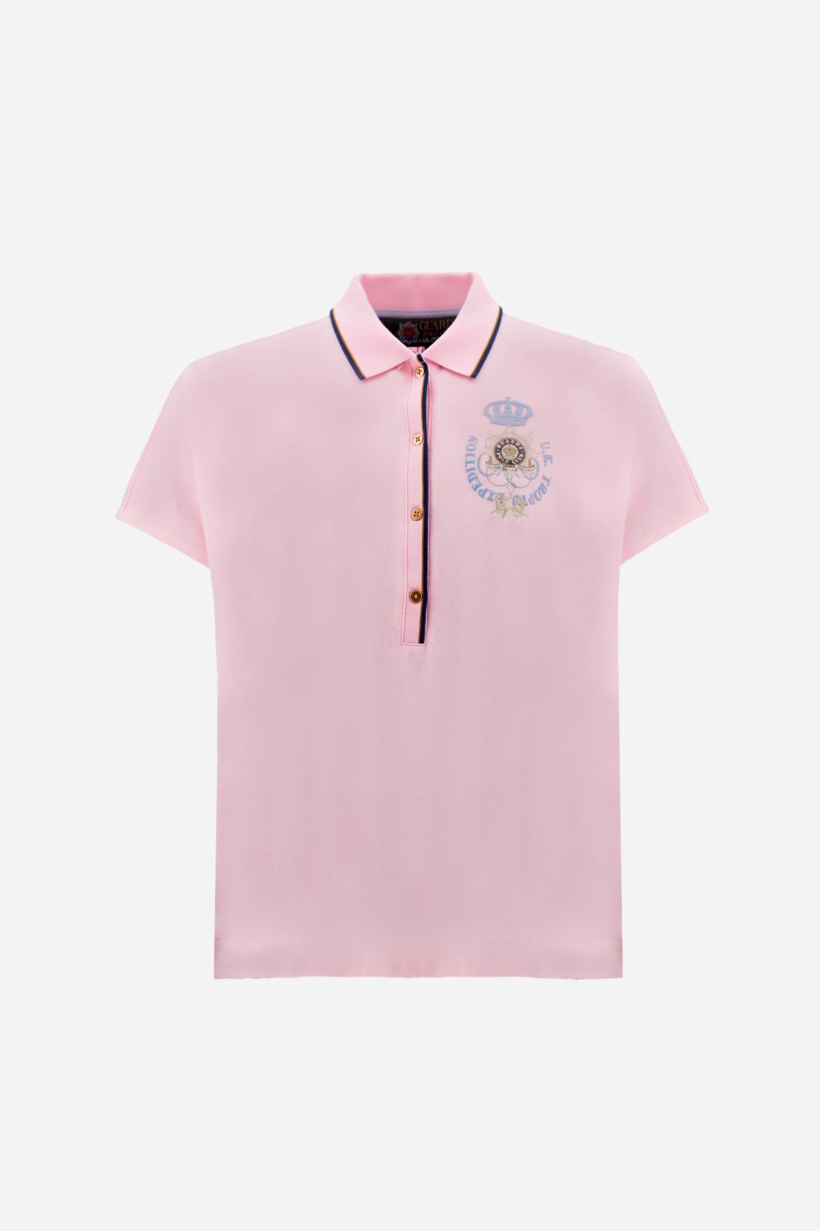Damen Poloshirt aus Stretch-Piqué Guards Polo Club - Corazon - Image 5