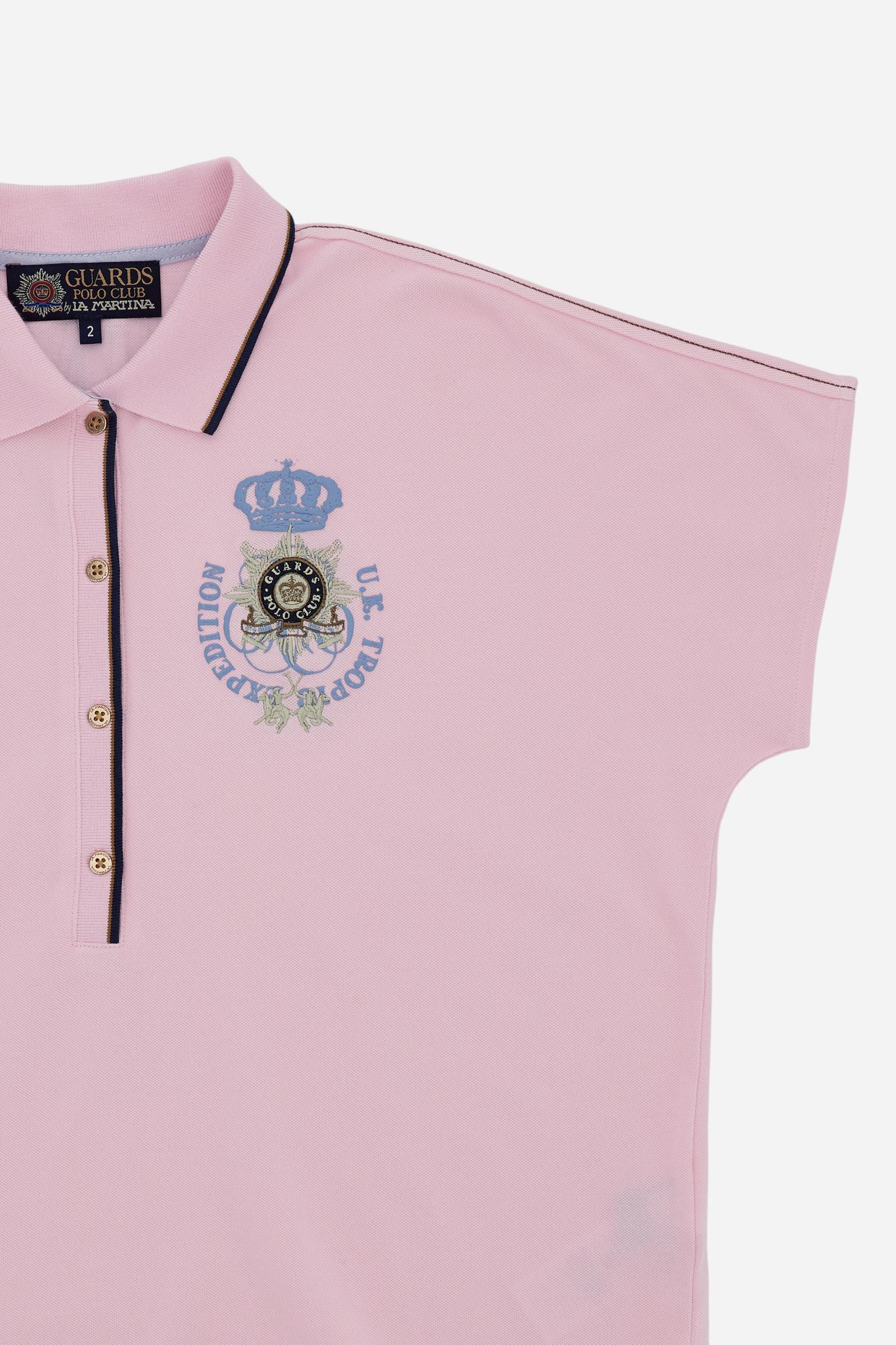 Damen Poloshirt aus Stretch-Piqué Guards Polo Club - Corazon - Image 8