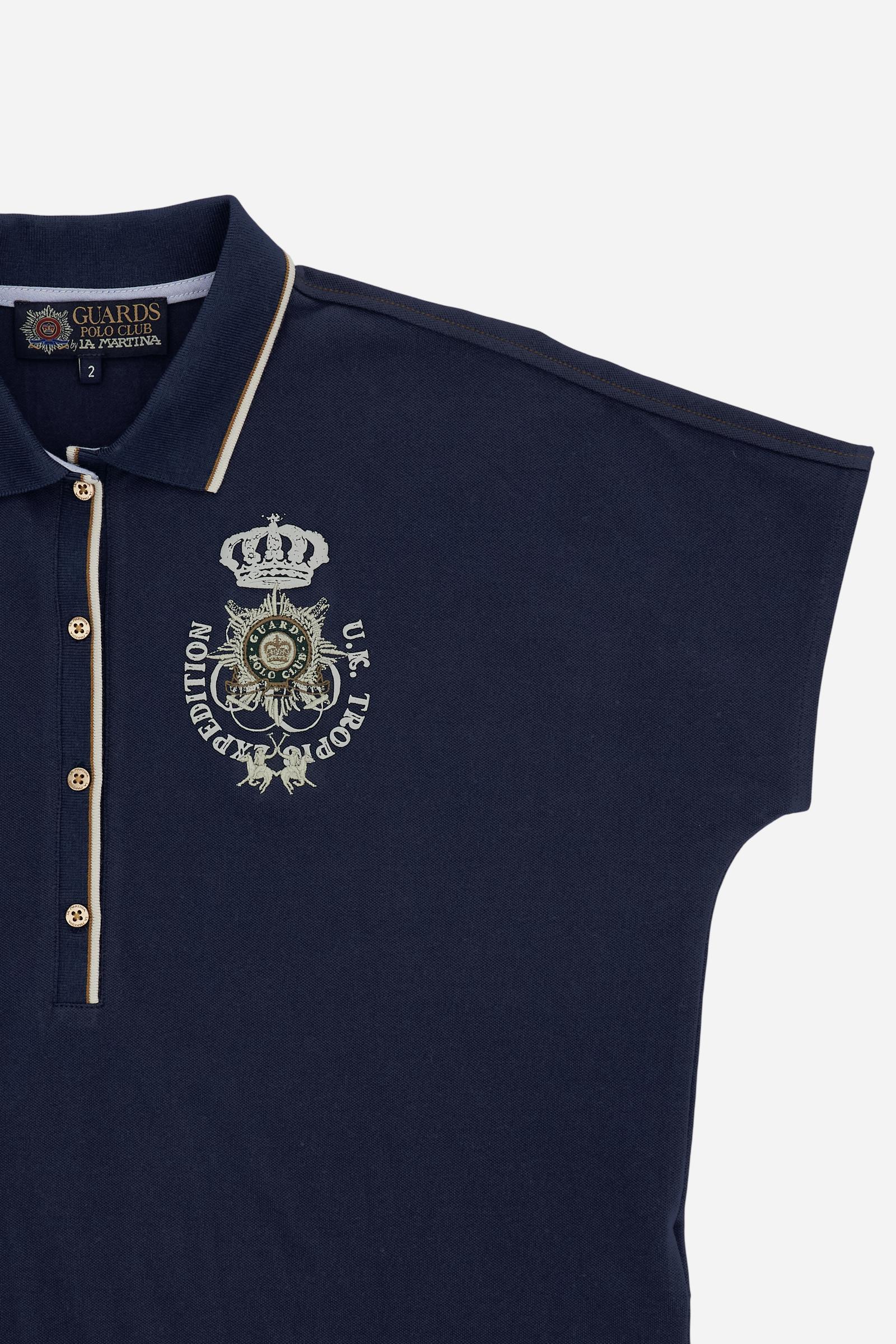 Damen Poloshirt aus Stretch-Piqué Guards Polo Club - Corazon - Image 8