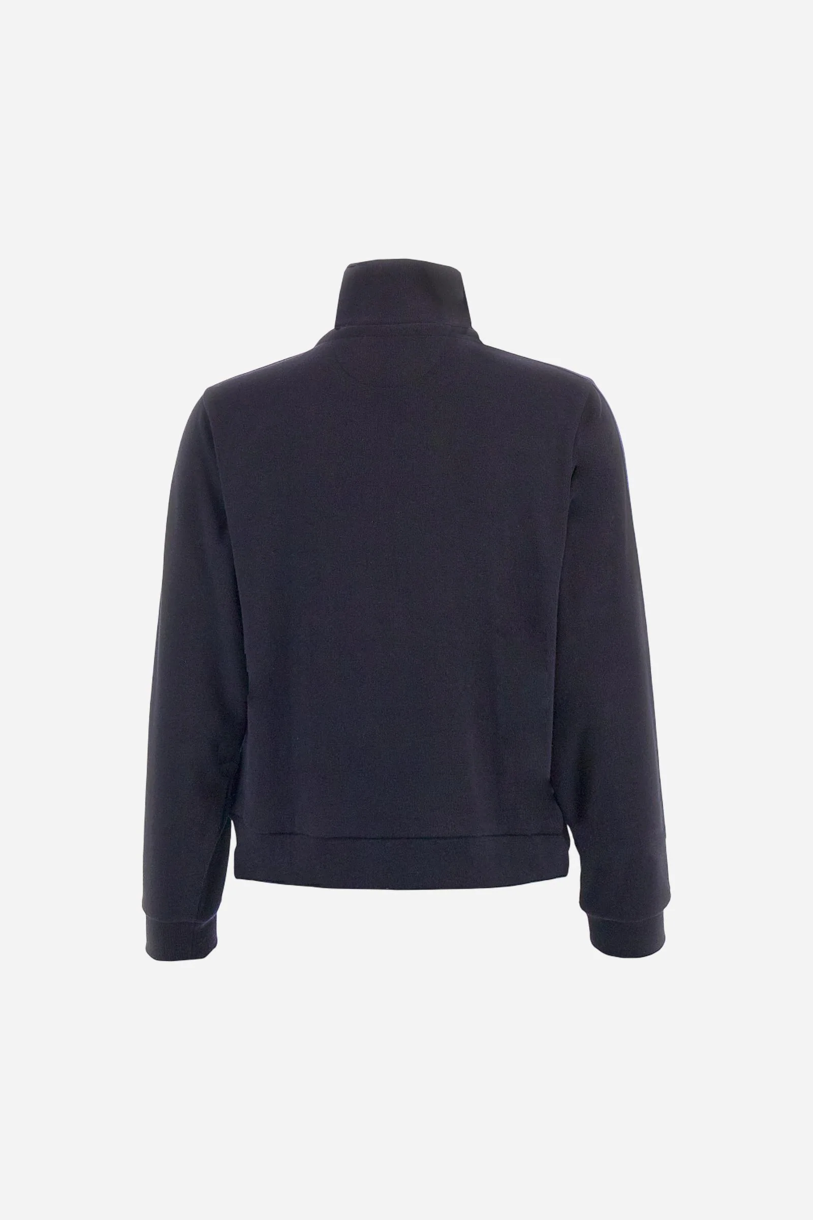 Damen-Sweatjacke mit Reißverschluss aus Interlock mit gestreiften Bändern - Betty - Image 6