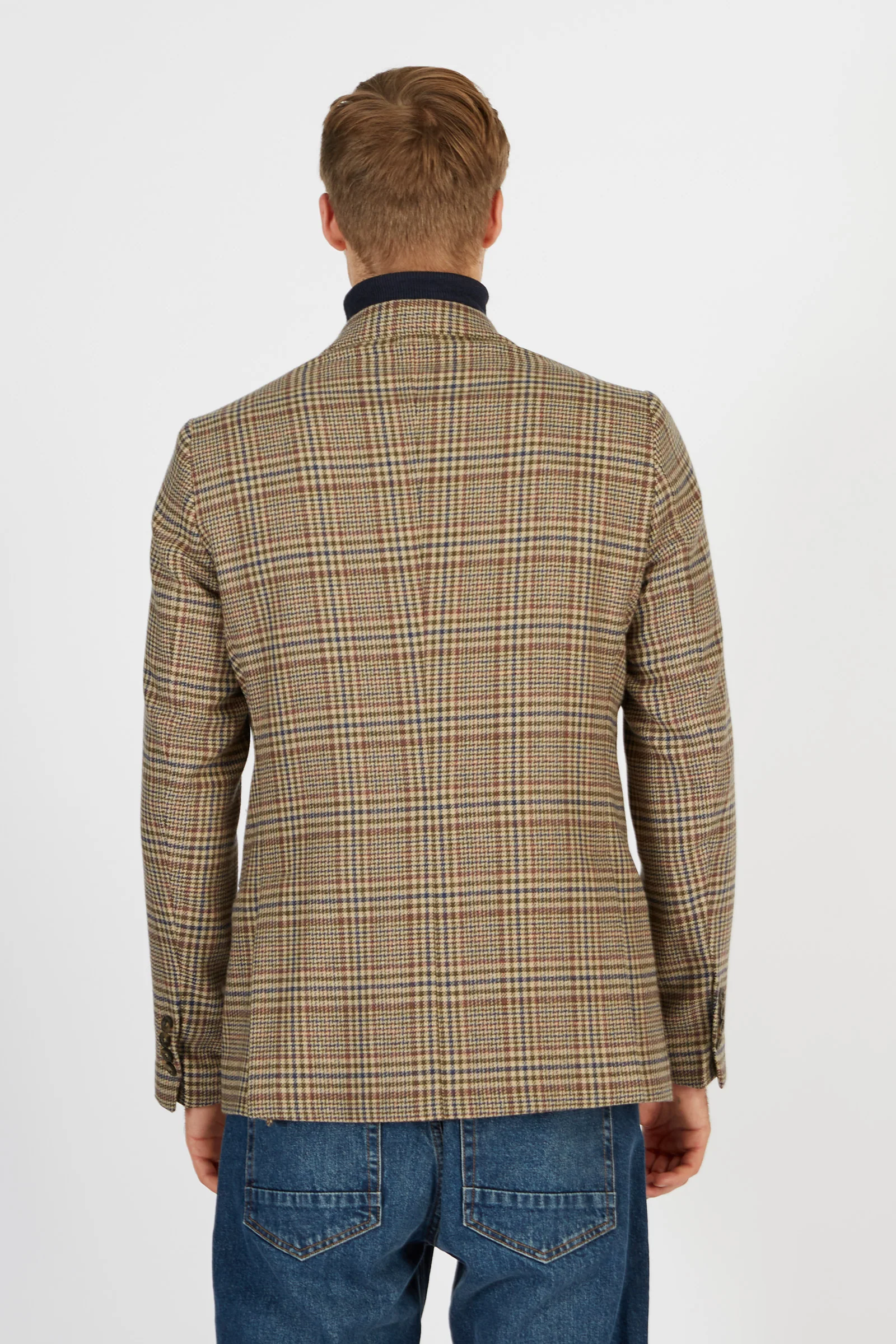 Einreihige Jacke Blue Ribbon aus Woll-Mix mit zwei Regular-Fit-Knöpfen - Image 4