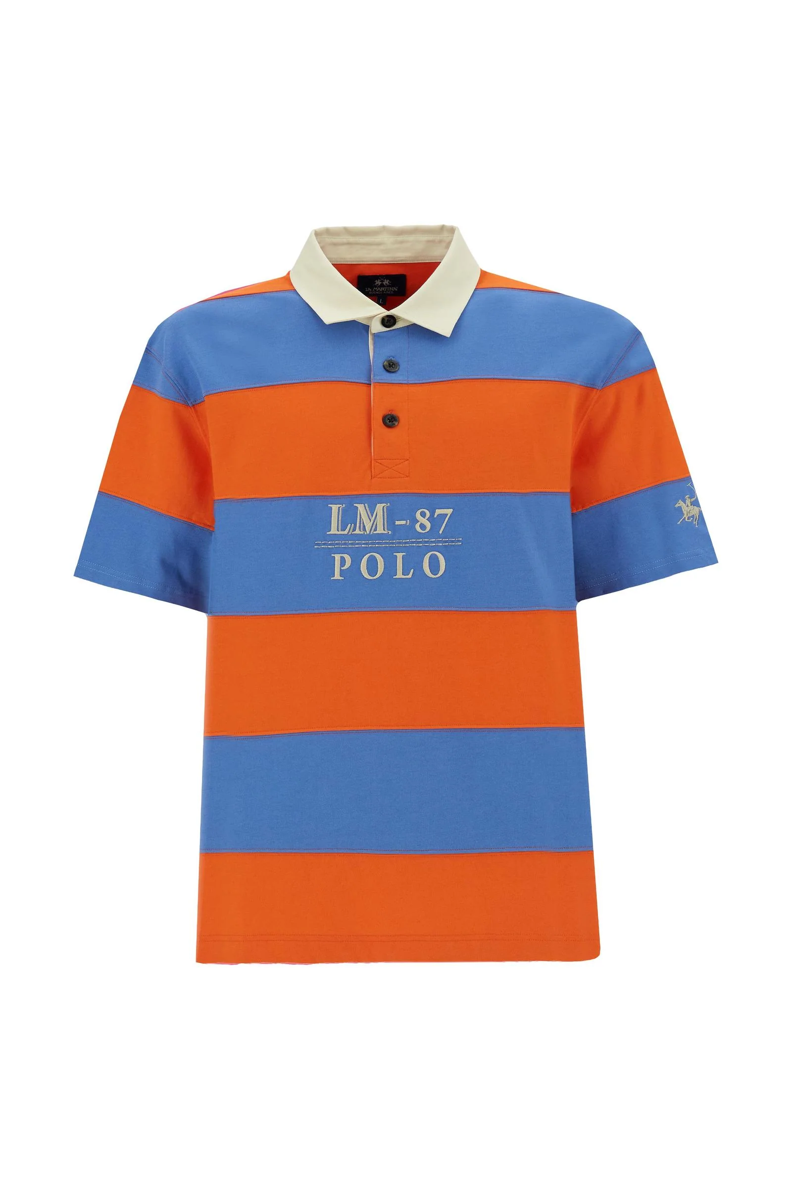 Heritage Rugby-Poloshirt LM 87 aus Heavy Cotton Jersey - Calixto - Image 5