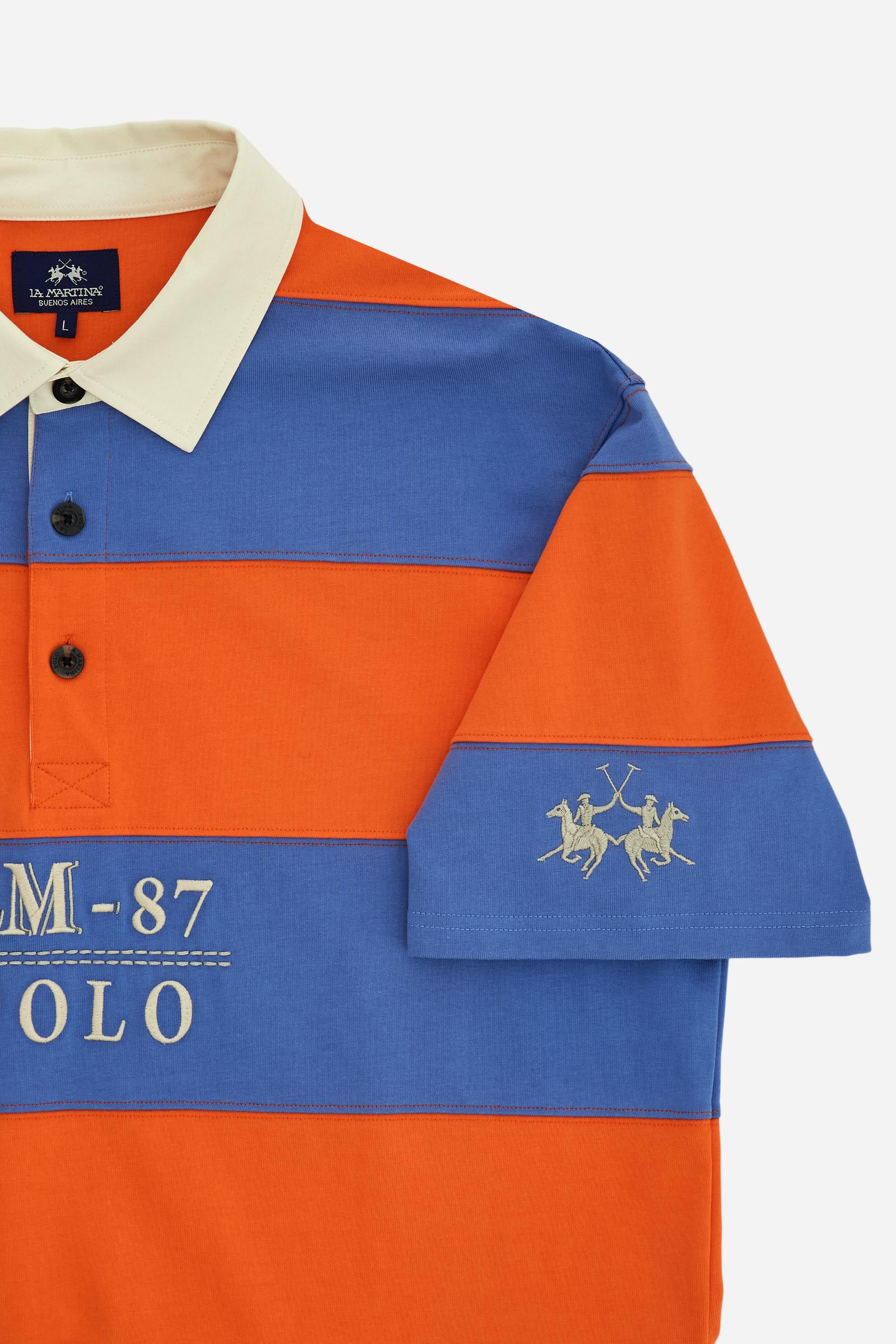 Heritage Rugby-Poloshirt LM 87 aus Heavy Cotton Jersey - Calixto - Image 8