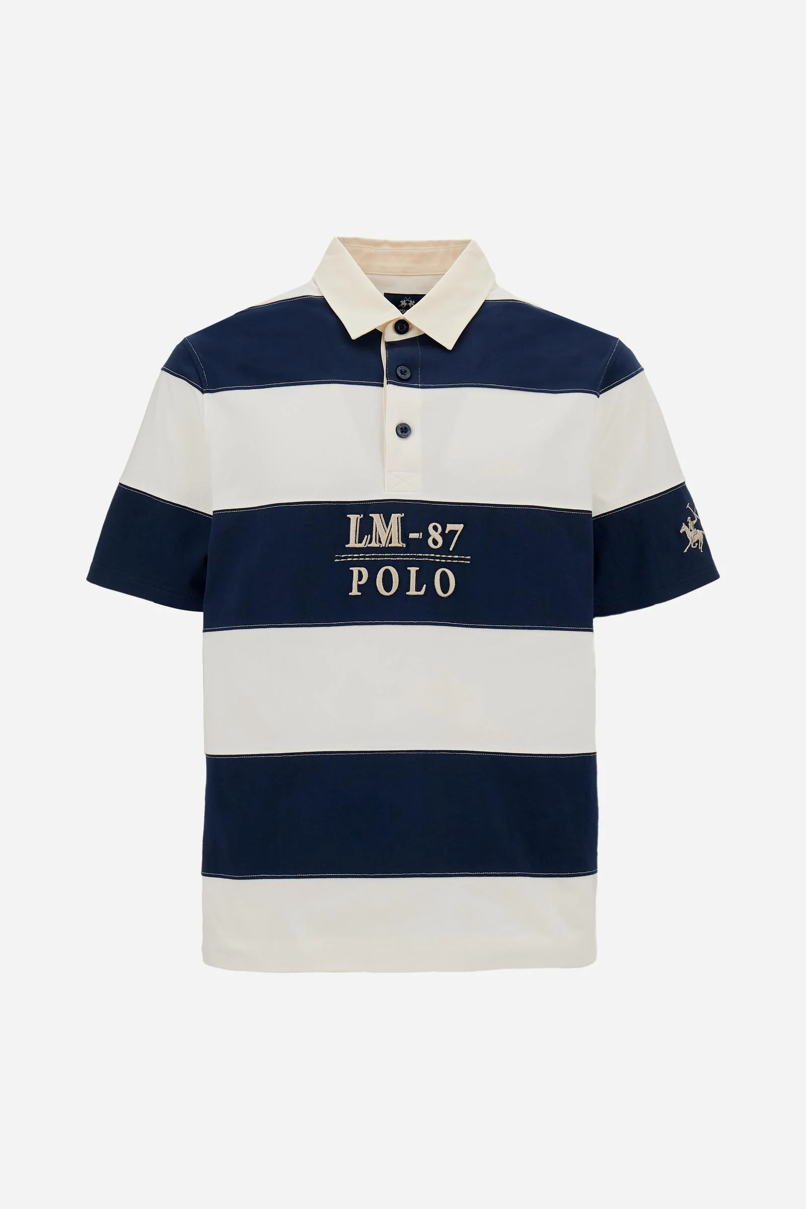 Heritage Rugby-Poloshirt LM 87 aus Heavy Cotton Jersey - Calixto - Image 5