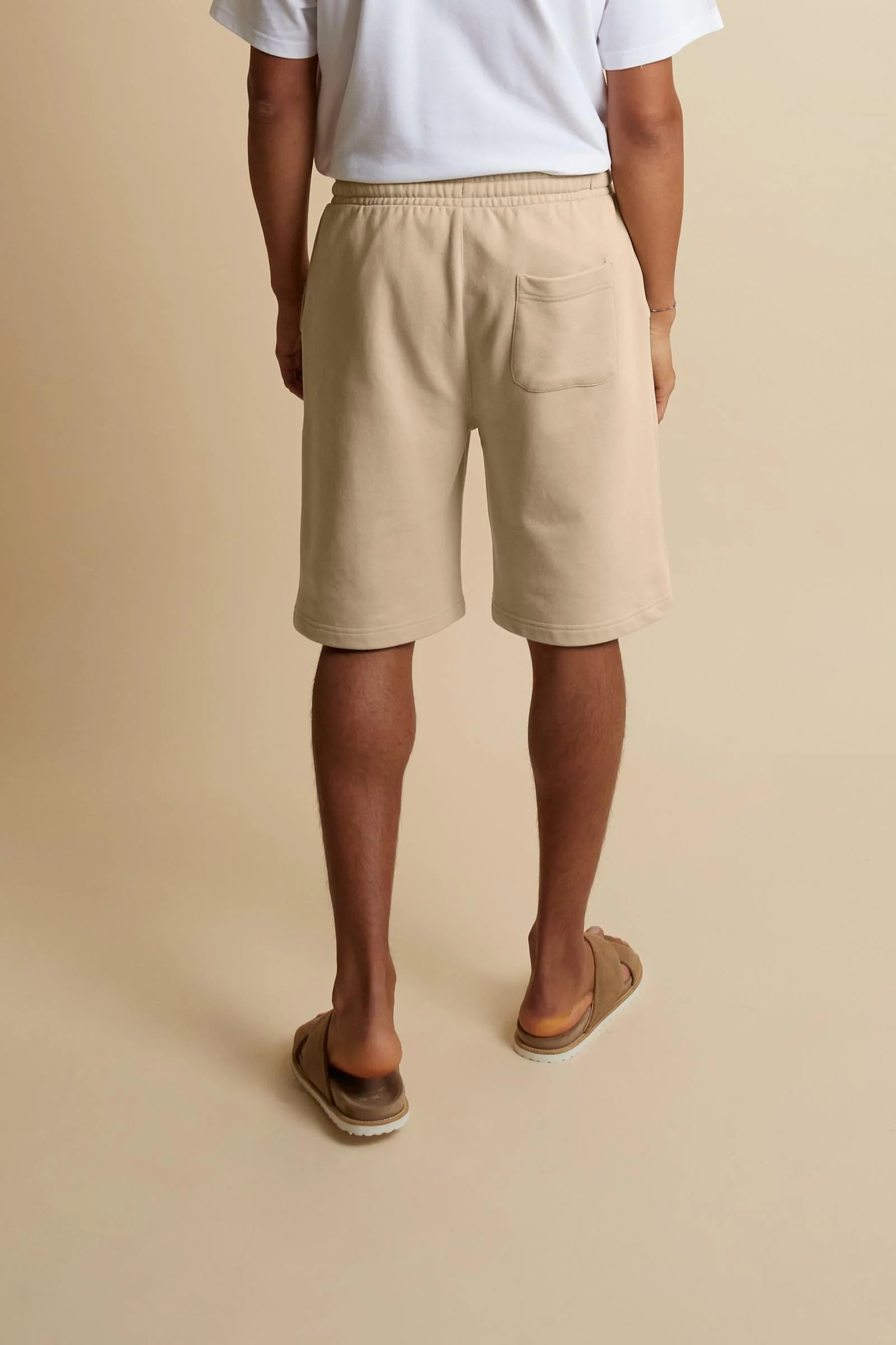 Herren Bermuda aus Baumwoll-Sweatstoff mit Maxi-Logo - Remi - Image 4