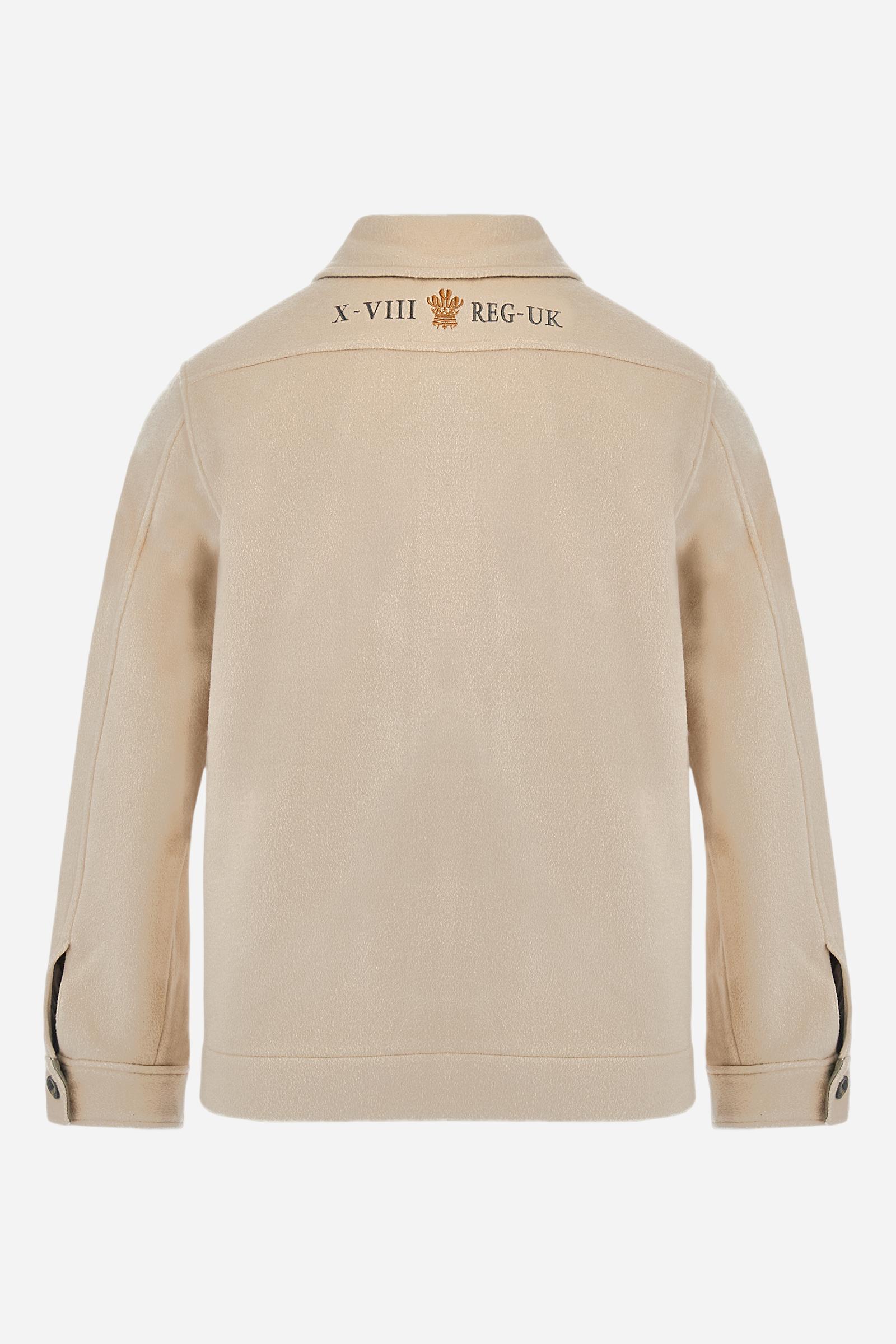 Herren-Field-Jacket Kaschmir Guards - Basil - Image 6