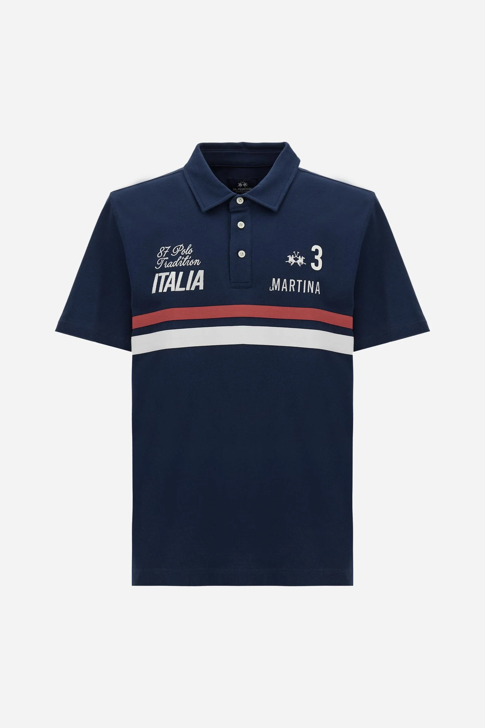 Herren-Jersey-Poloshirt mit kurzen Ärmeln Italia – Coleman - Image 5