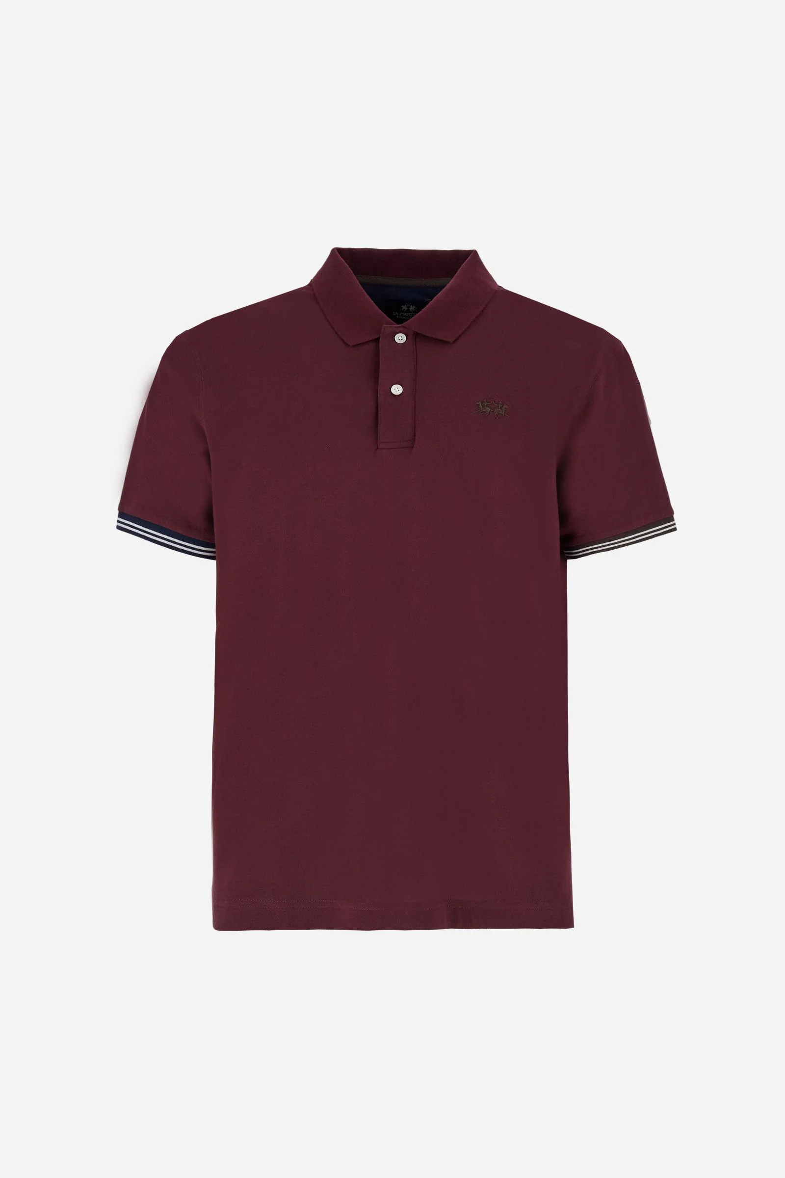 Herren-Piqué-Poloshirt kurzarm Rippbündchen - Burgess - Image 5