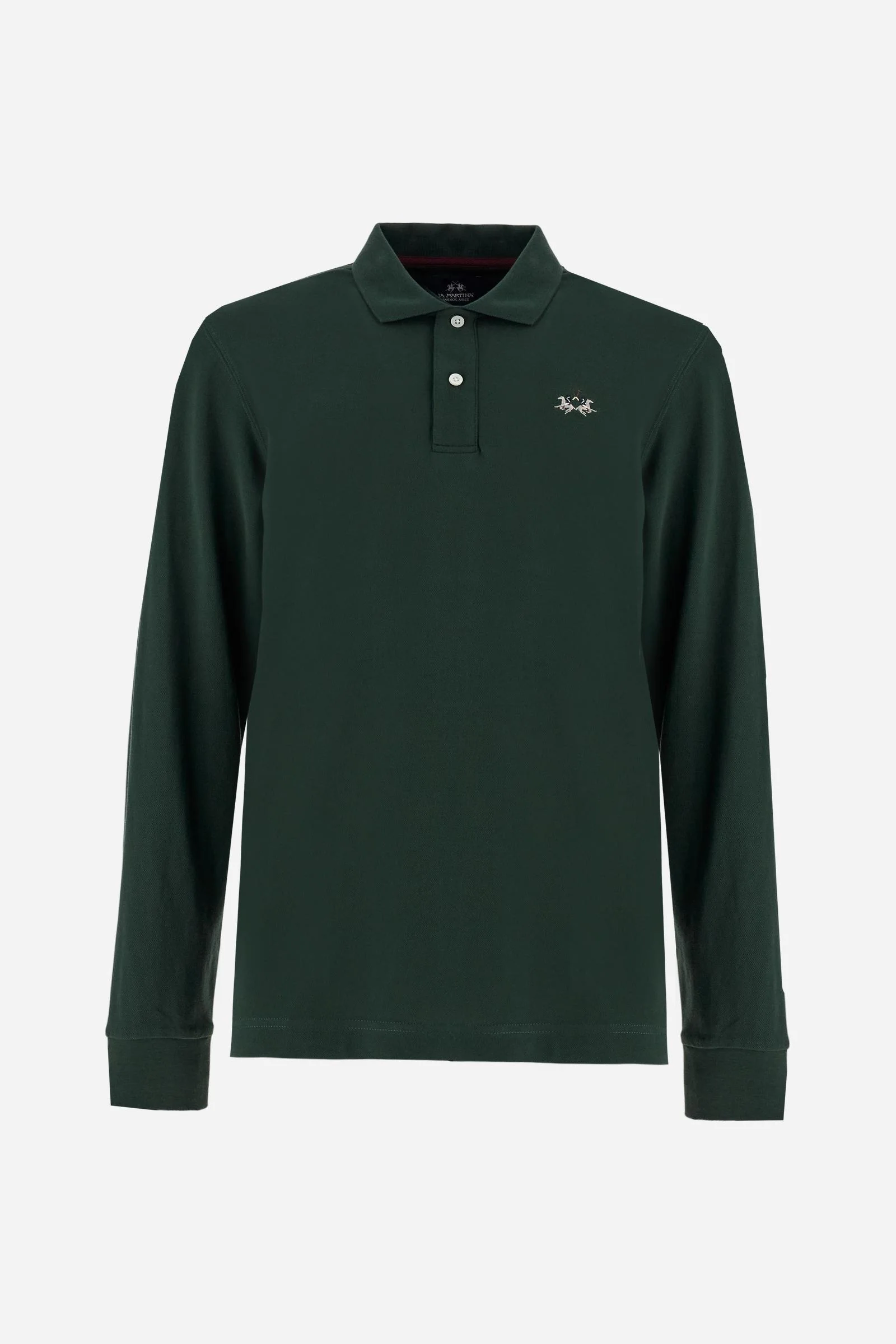 Herren-Piqué-Poloshirt Stretch-Baumwolle Kragen Gabardine - Brett - Image 5