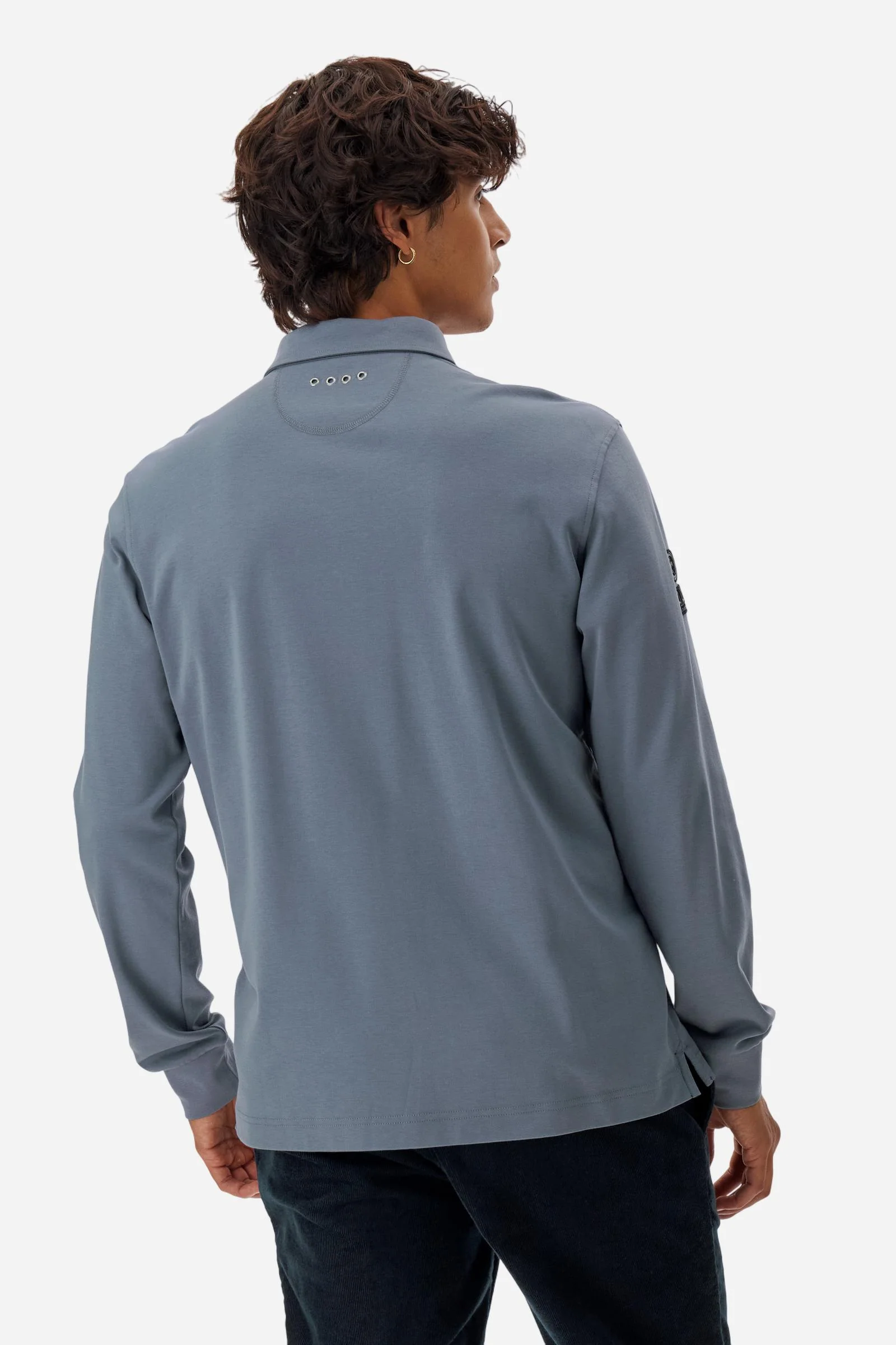 Herren-Poloshirt aus fließendem Jersey Asociación Argentina de Polo (AAP) - Benson - Image 4