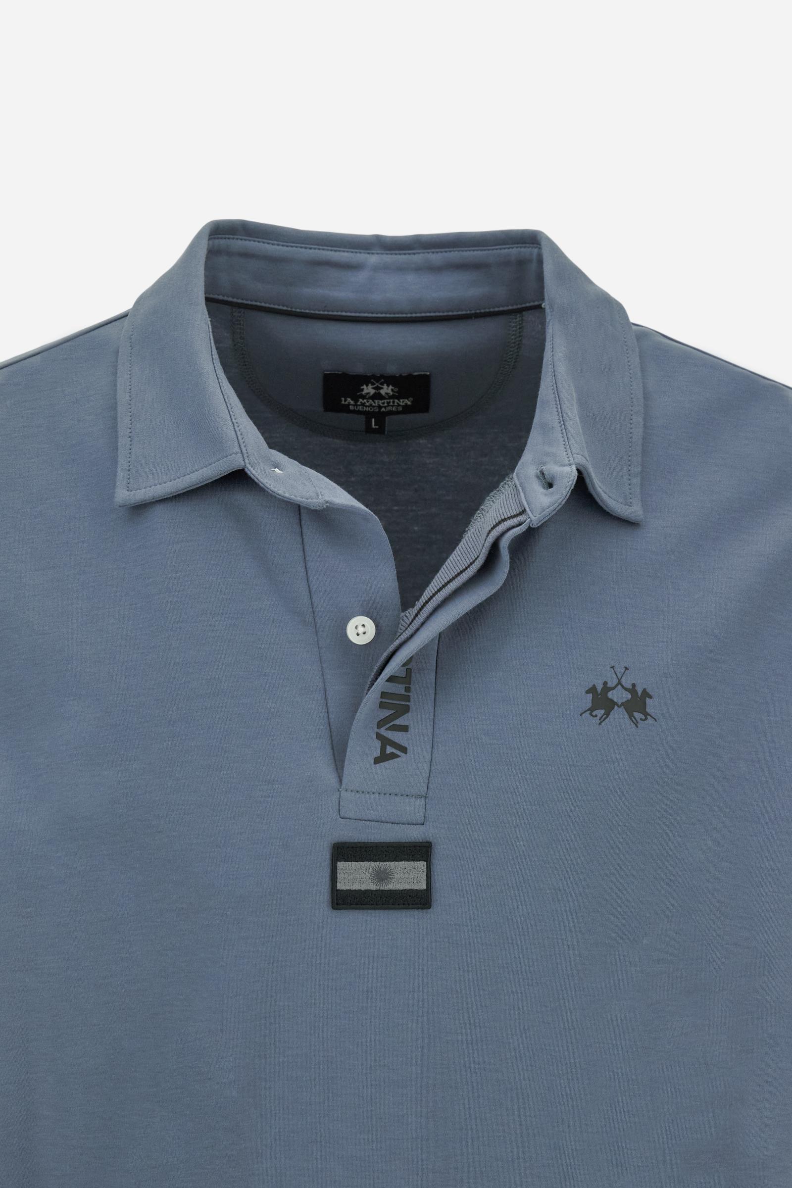 Herren-Poloshirt aus fließendem Jersey Asociación Argentina de Polo (AAP) - Benson - Image 8