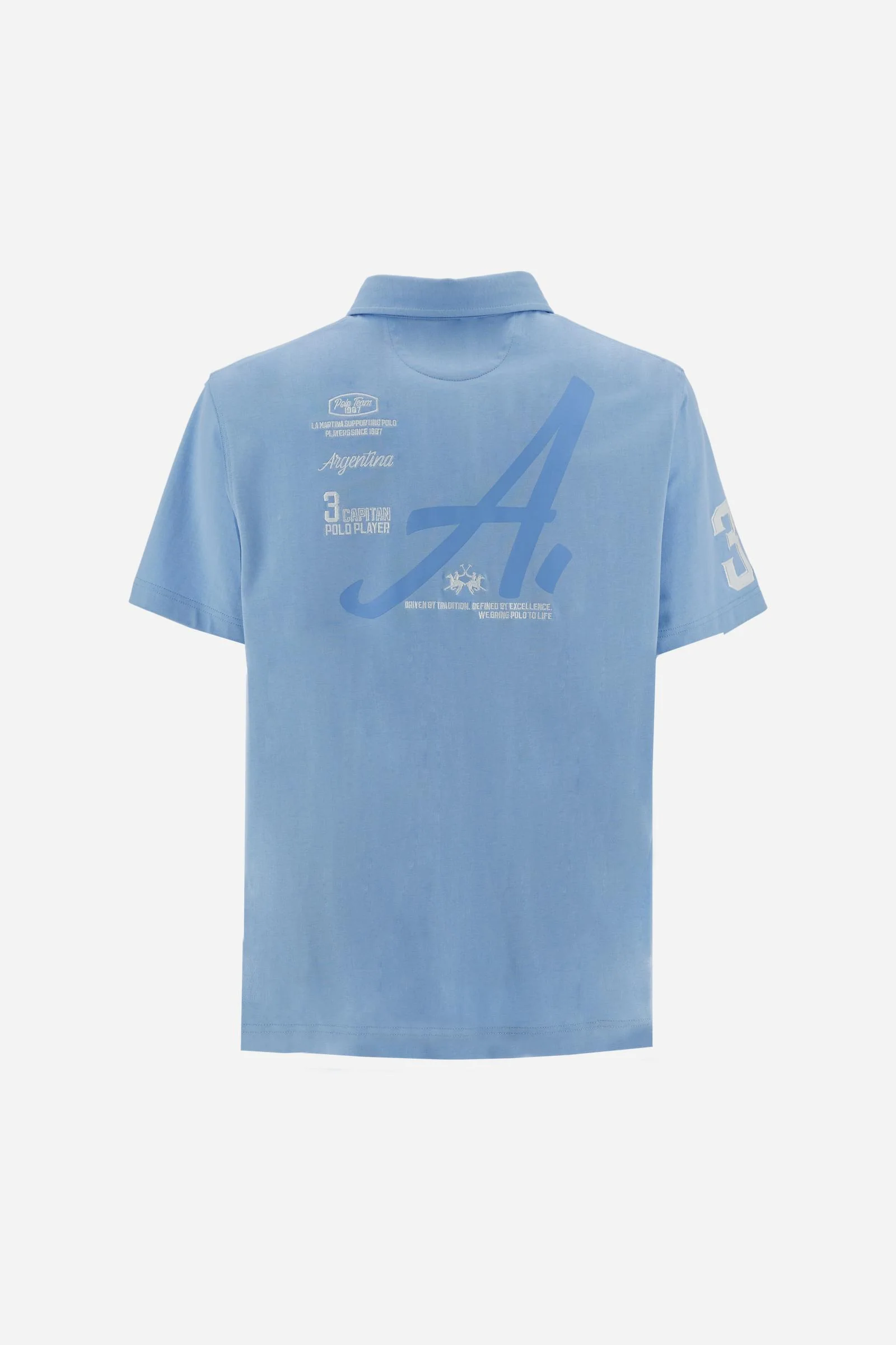 Herren Poloshirt aus Heavy Cotton Jersey Captain 3 - Cuthbert - Image 6