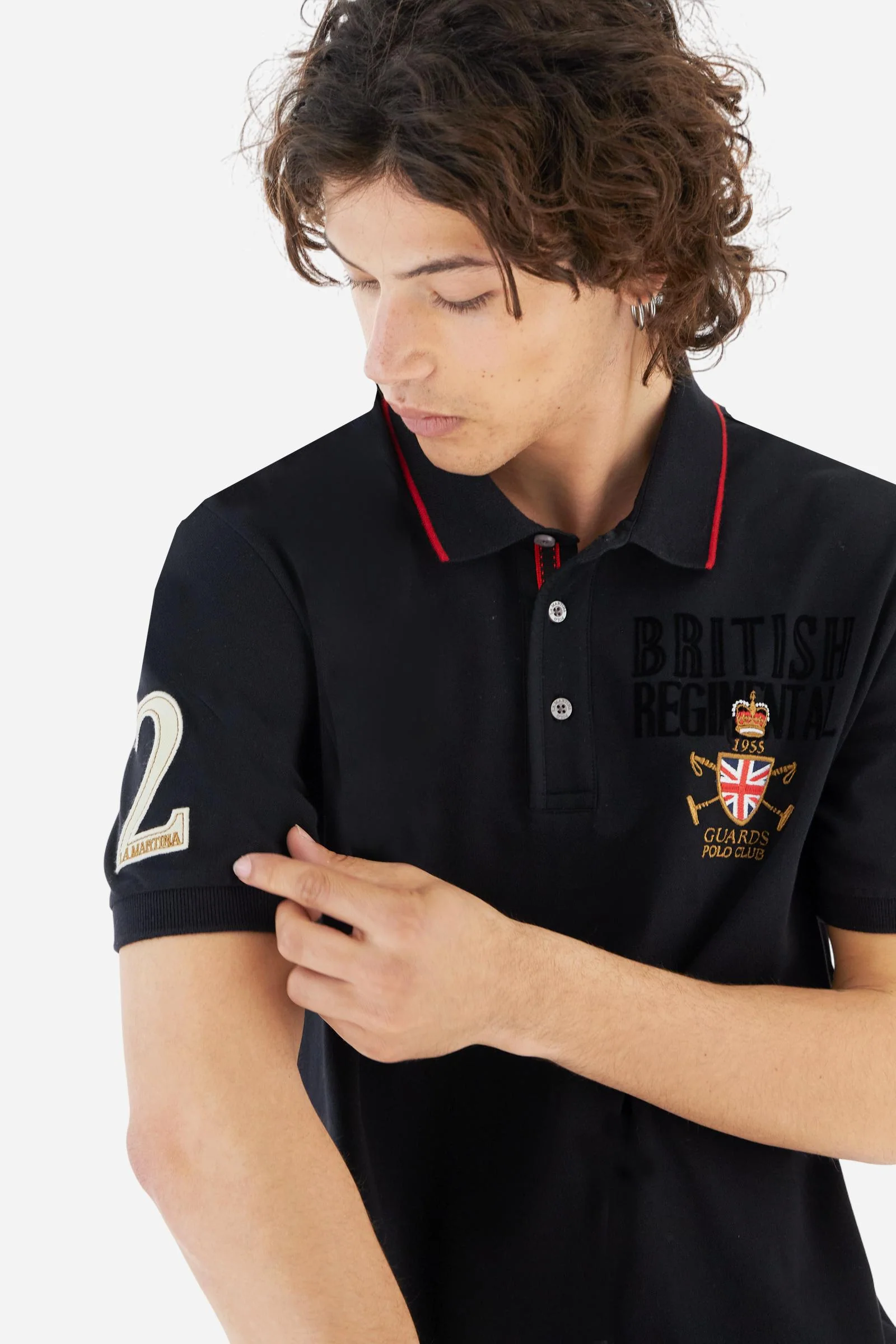 Herren-Poloshirt Kurzarm Piqué Stretch Guards - Balbino - Image 3