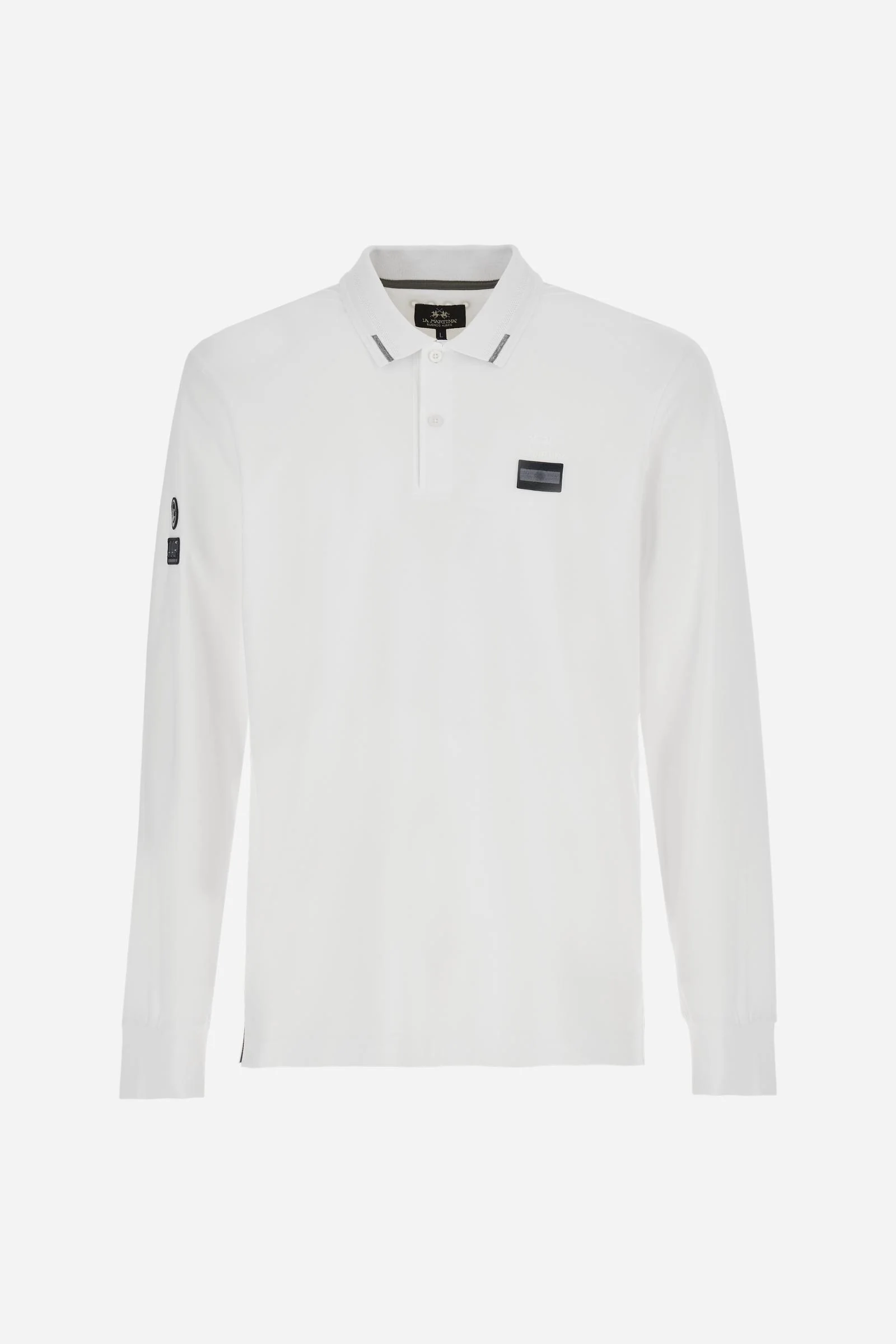 Herren-Poloshirt Langarm Jersey fließend AAP - Booker - Image 6