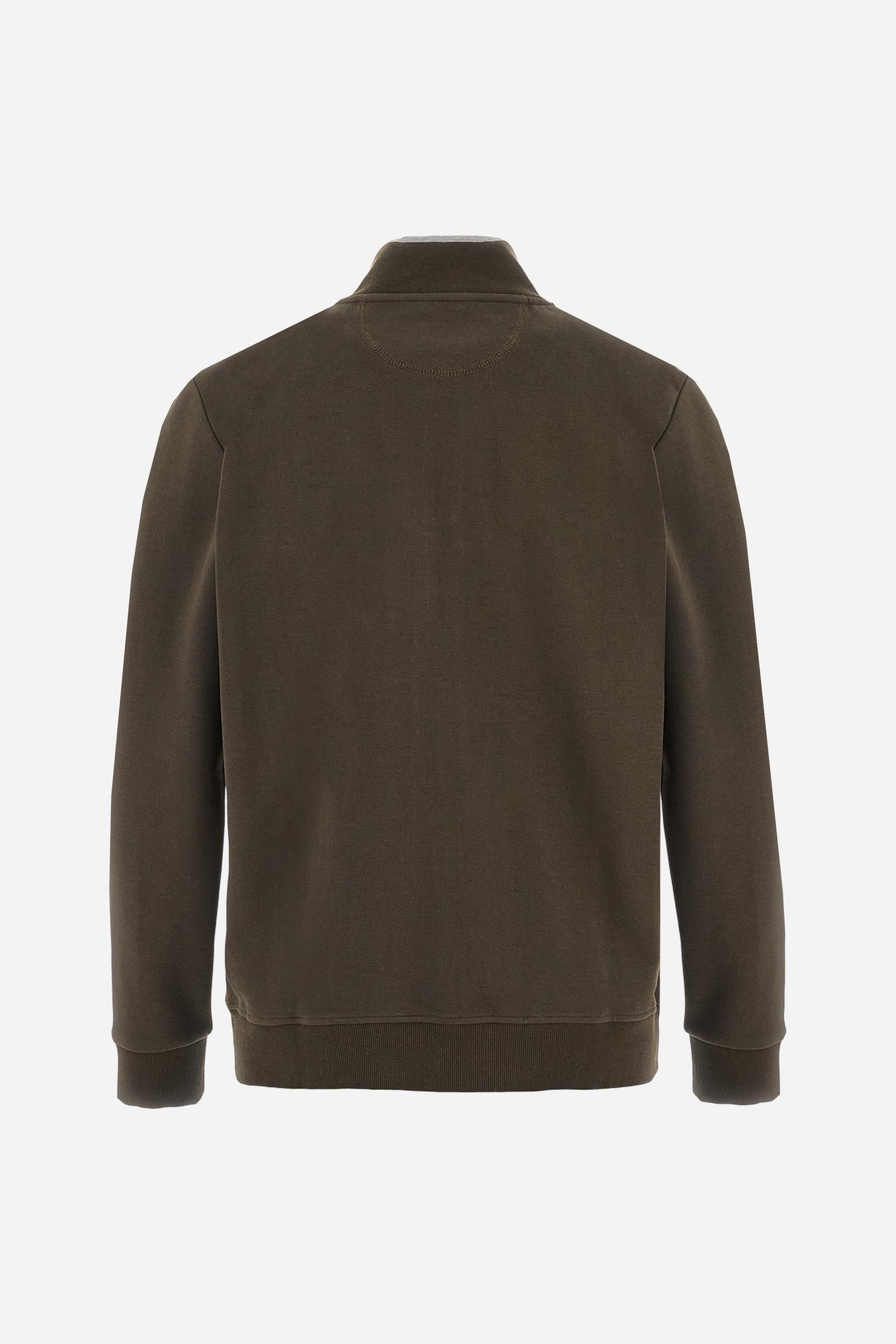 Herren-Sweatshirt Guards mit hohem Reißverschluss – Balliol - Image 6