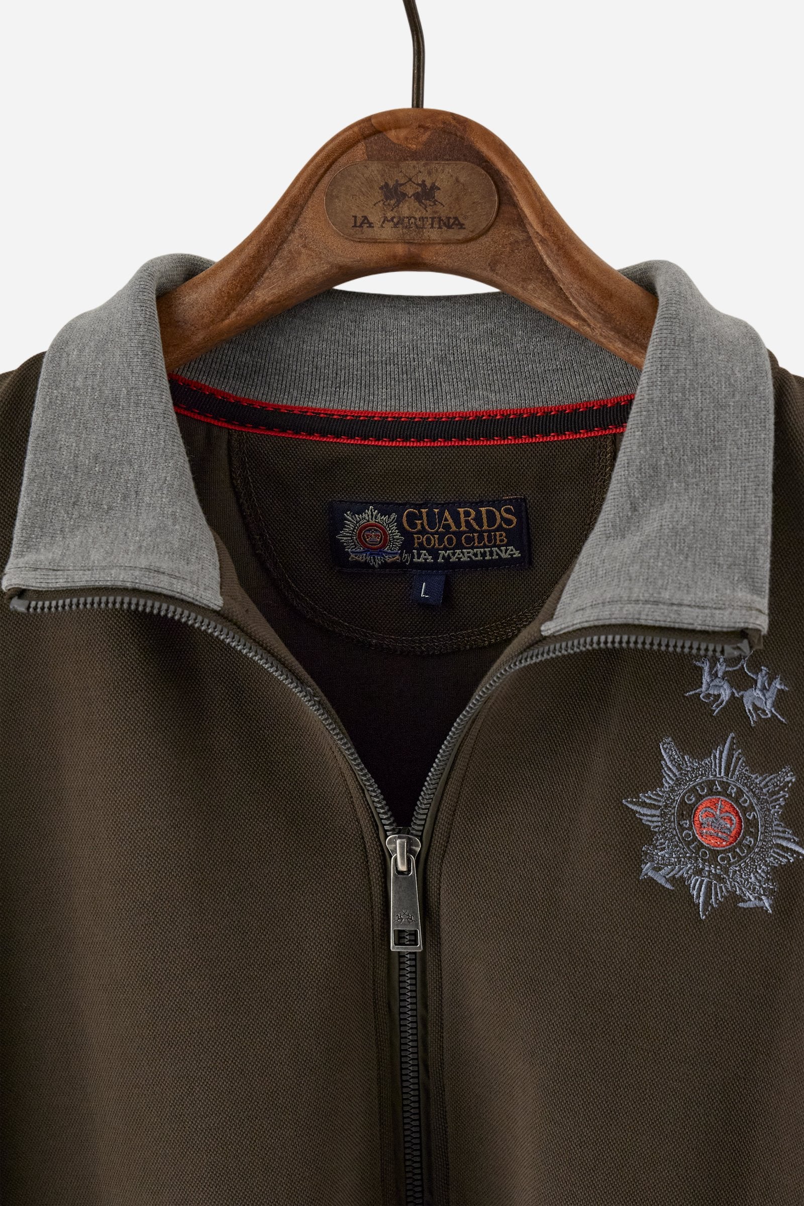 Herren-Sweatshirt Guards mit hohem Reißverschluss – Balliol - Image 8