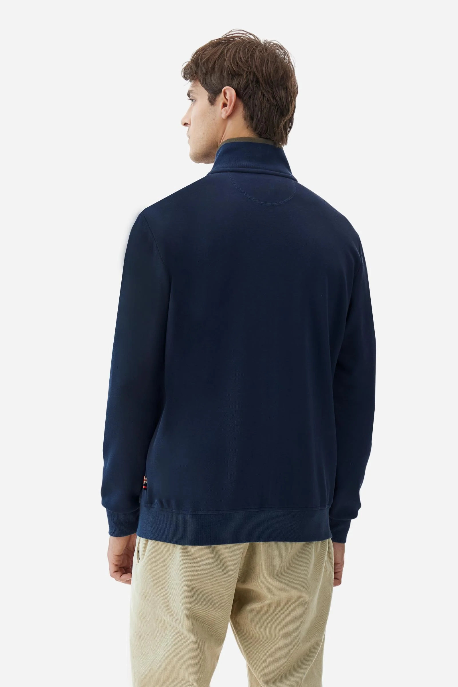 Herren-Sweatshirt Guards mit hohem Reißverschluss – Balliol - Image 4