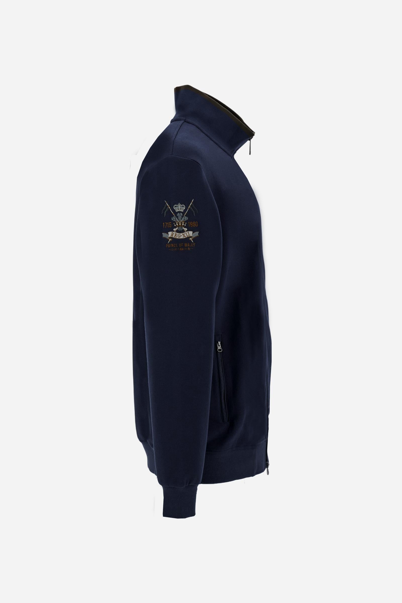 Herren-Sweatshirt Guards mit hohem Reißverschluss – Balliol - Image 7