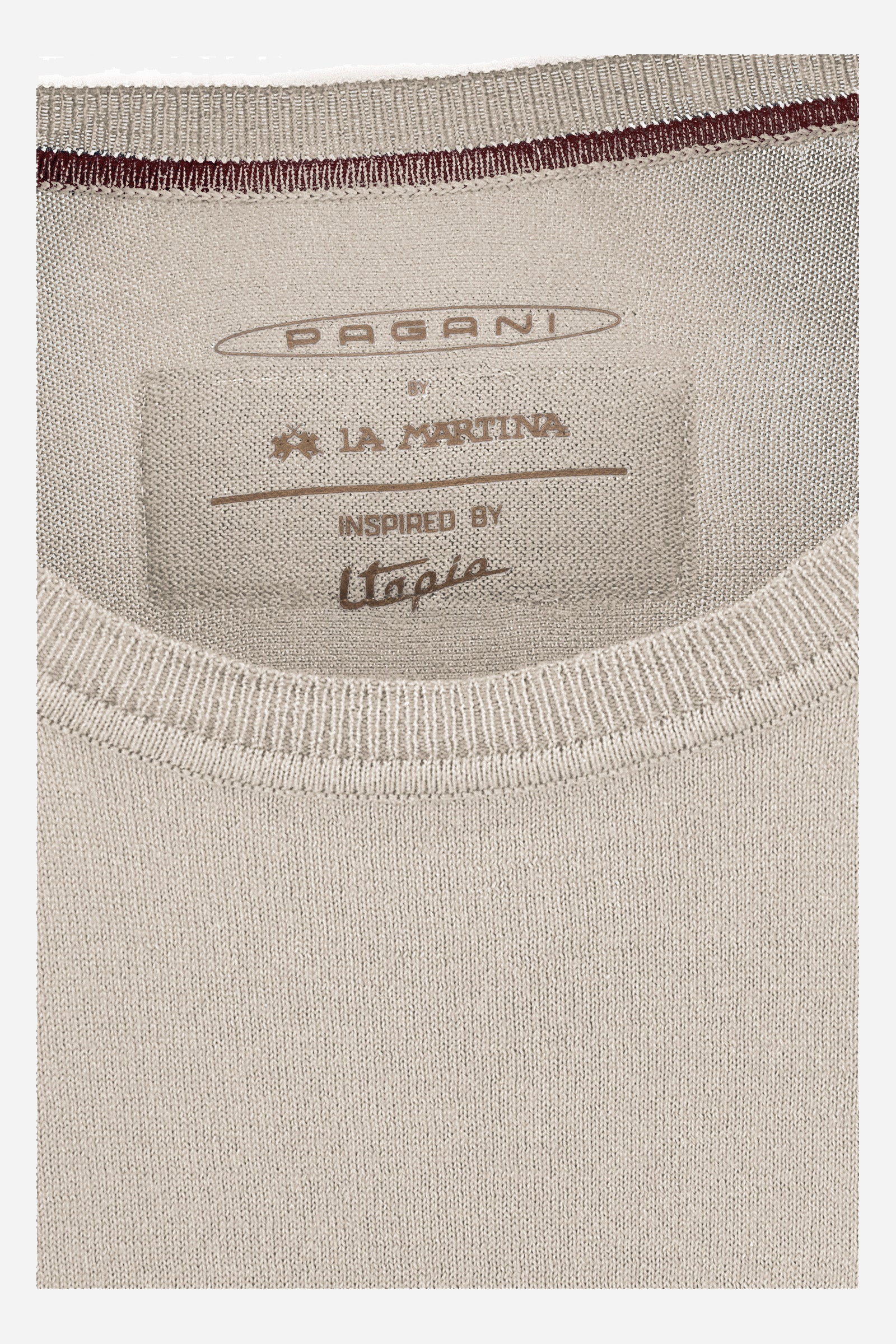 Kurzärmeliger Pullover aus Baumwolle Regular Fit - Yaw - Image 6