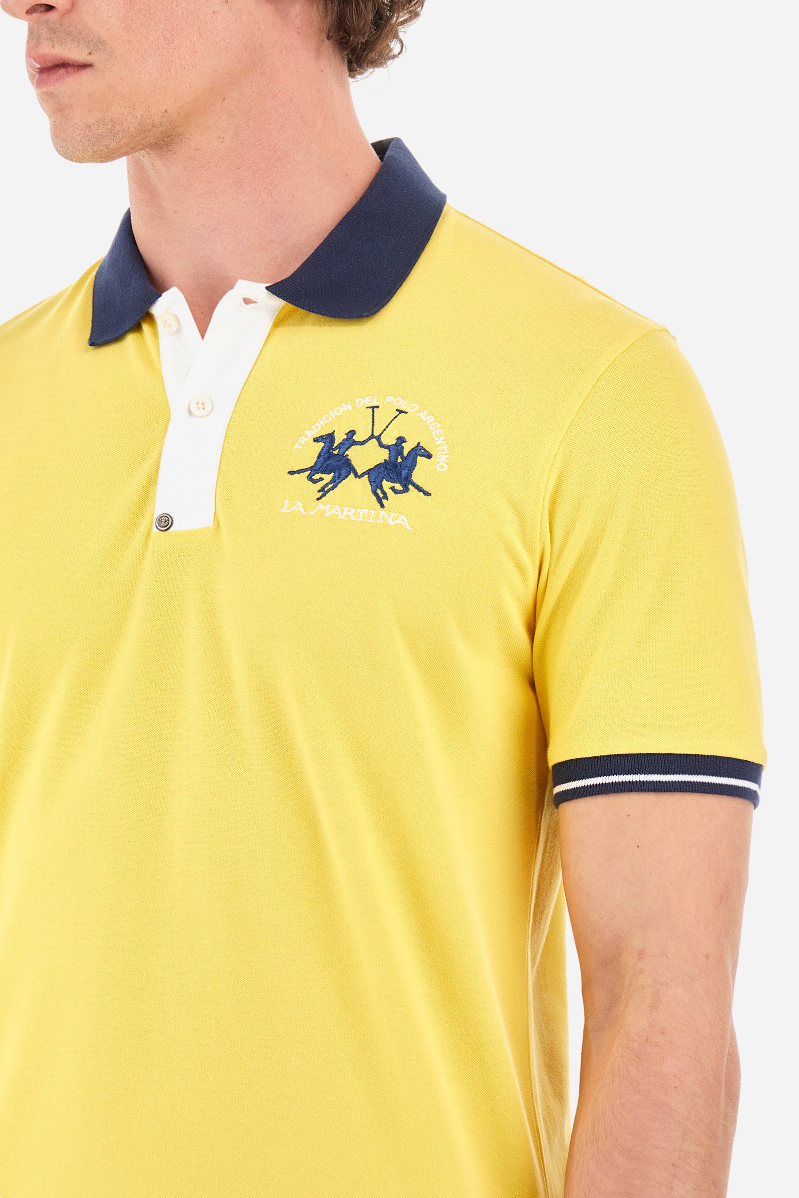 Poloshirt aus Stretch-Baumwolle Slim Fit – Trixie - Image 3
