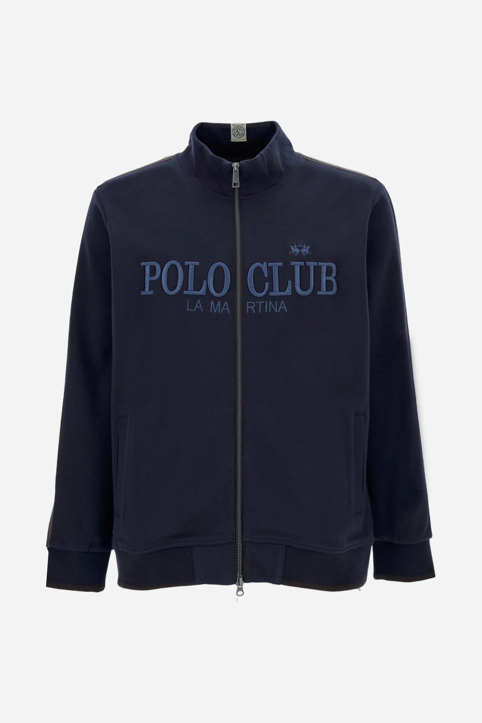 Rollkragenpullover aus Baumwolle mit Reißverschluss - Bernardo - Image 5